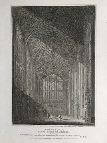 1805 antique print king - antique, king's
