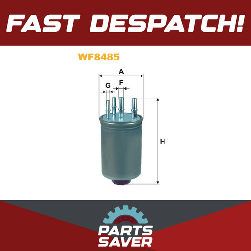 Fuel filter fits - fuel, xj