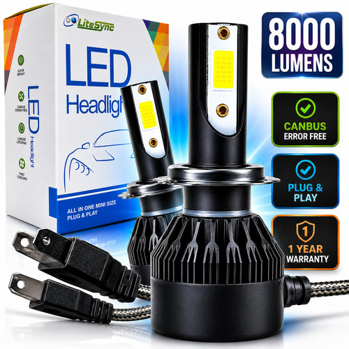 Led headlight bulbs 8000lm - bulbs,