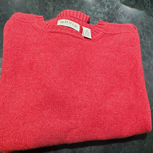 Orvis men red shetland wool - orvis,