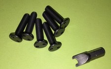 Black wing mirror security - black,