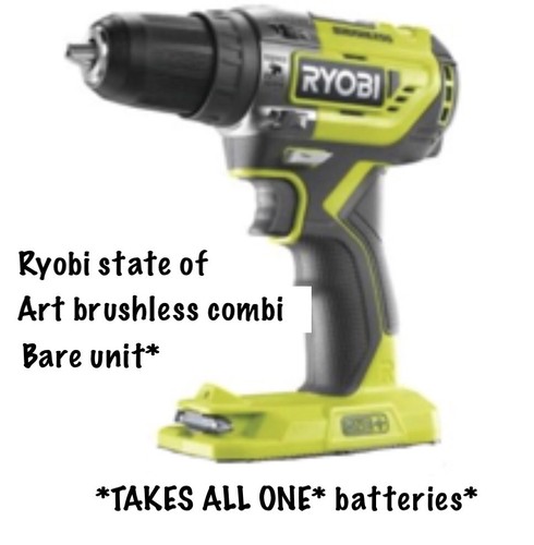 Ryobi brushless r18pd5 one - ryobi,