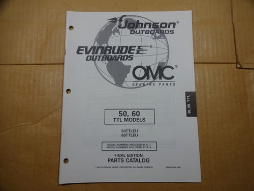1997 omc ttl outboard - 60, hp