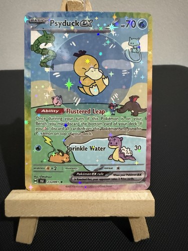 Bubble psyduck pokemon card - -,