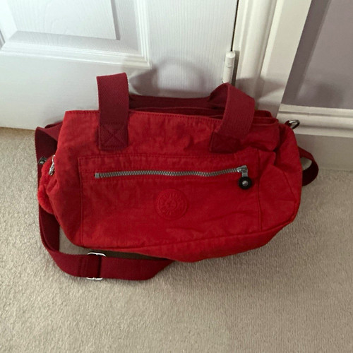 Kipling red soft holdall - soft,