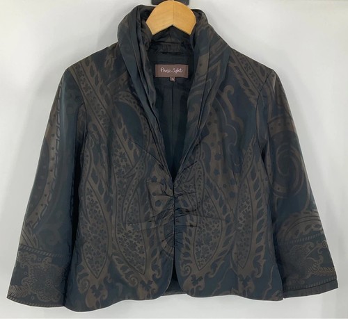 Phase eight brown black bolero