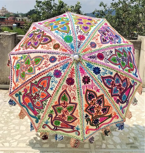 Indian garden umbrella - indian,