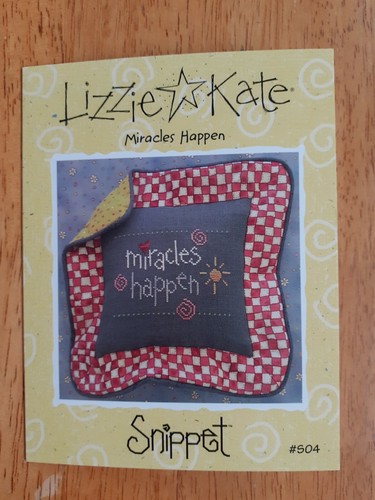 Miracles happen cross - miracles, stitch
