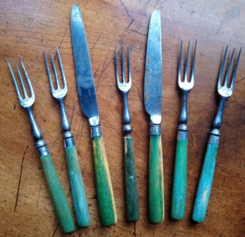 Set antique georgian 18th - 8,