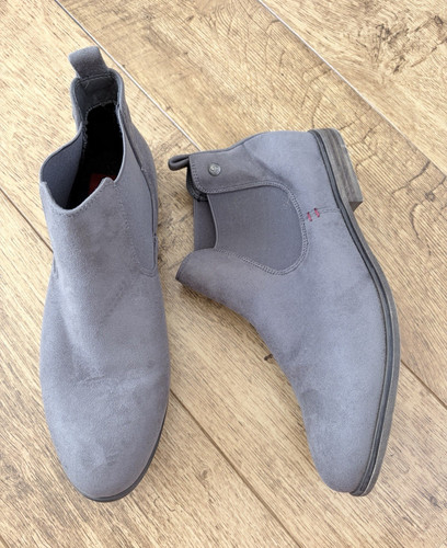 Rieker men grey suede - grey,