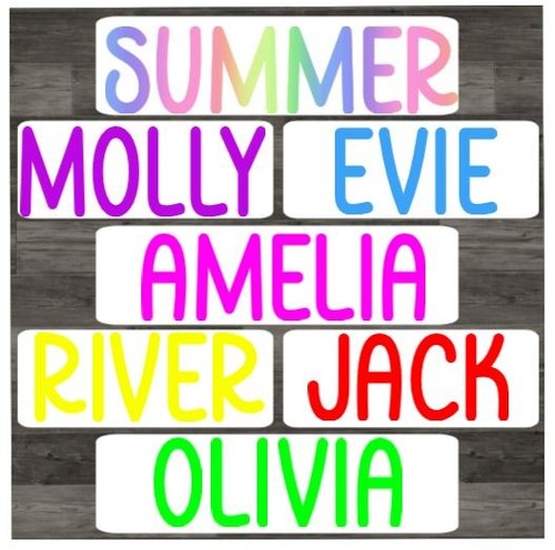 Personalised vinyl name - personalised,