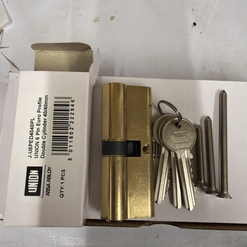 Union pin euro cylinder lock - union,
