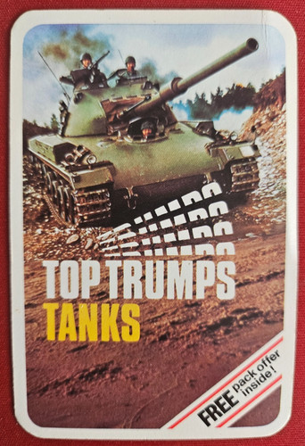 Tanks top trumps vintage - tanks,