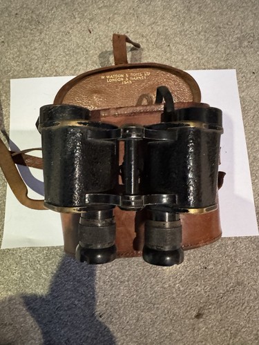 Vintage binoculars by w - vintage,