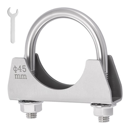 Stainless bolt exhaust - stainless, u