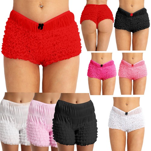 Women knickers ruffled lace - knickers,
