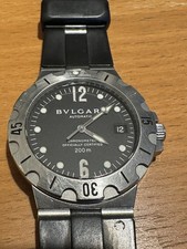 Bvlgari diagono black silver - bvlgari,