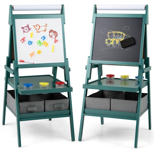 Costway kid easel double sided - kid, double-sided