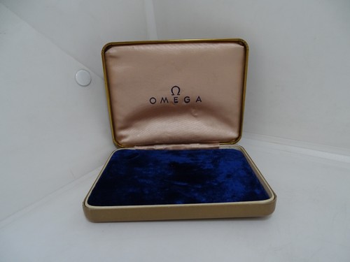 Omega watch box vintage 1940 - vintage, 1940's