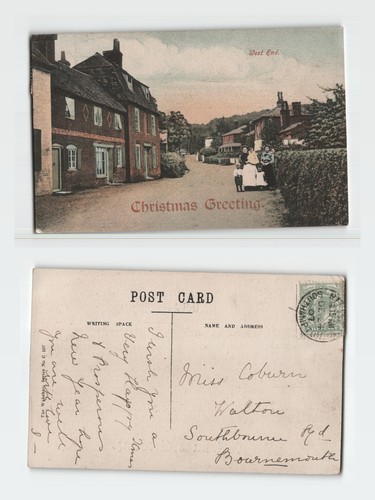 Vintage postcard west - postcard,