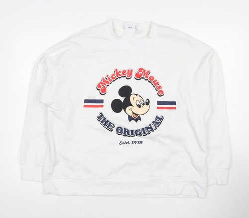 Disney unisex white pullover - unisex,