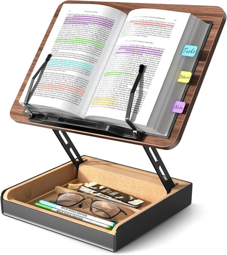 Book stand with - book, storage,