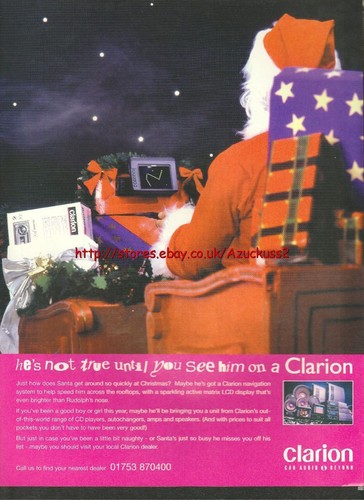 Clarion car audio santa 1996 - clarion,