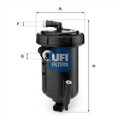 Ufi 147 fuel filter - fuel,
