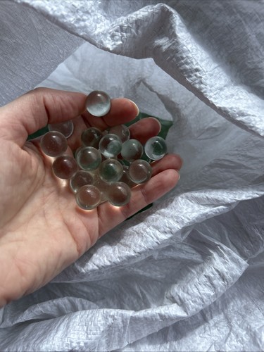 Clear glass marbles 5kg - clear, 4.5kg.