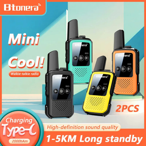 Kids rechargeable mini walkie - mini,