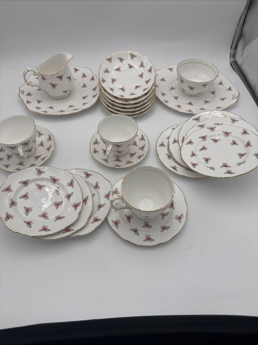 Vintage duchess cups saucers - vintage,