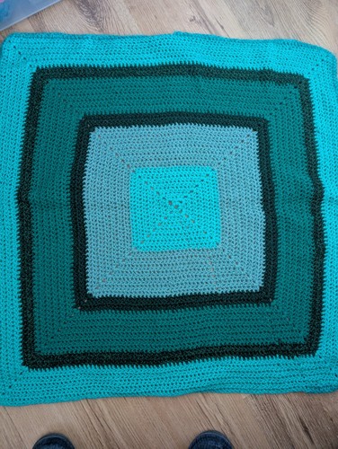 Handmade crochet lap - crochet, blanket
