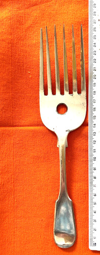 Unusual large antique silver - unusual,