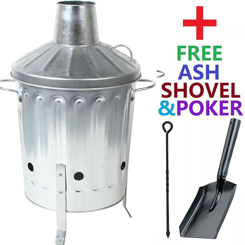15l galvanized incinerator - 15l,