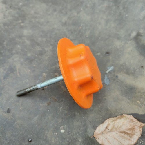 Spare wheel retaining - bolt, for