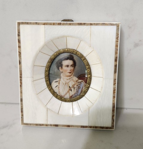 Antique bone miniature - antique,