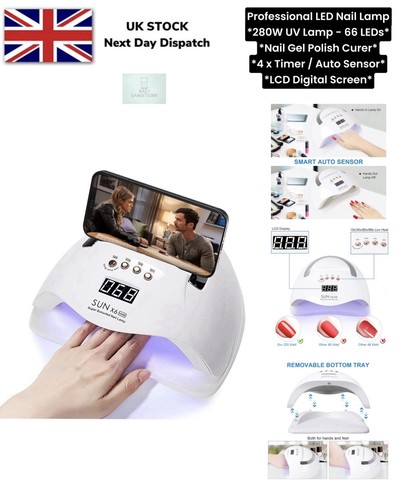 Nail lamp led - nail, gel