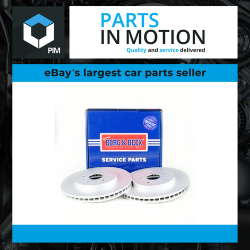 Brake discs pair - 2x, vented