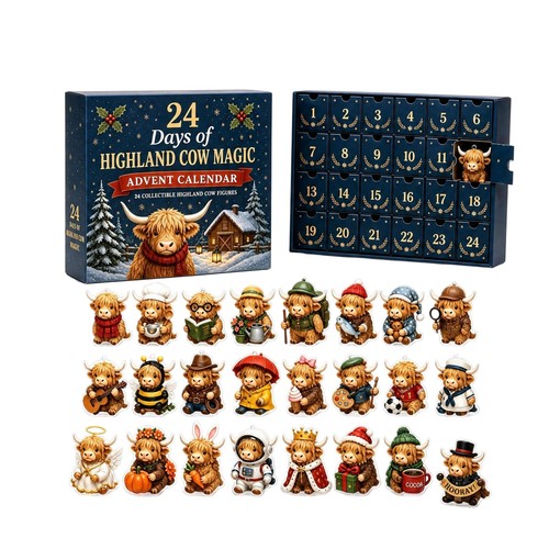 2026 highland cow magic advent - 2026,