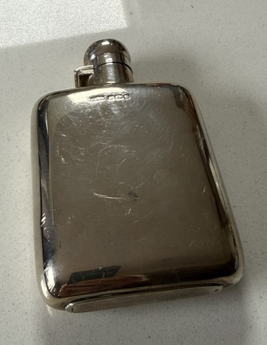 Sterling silver hip flask - hip,