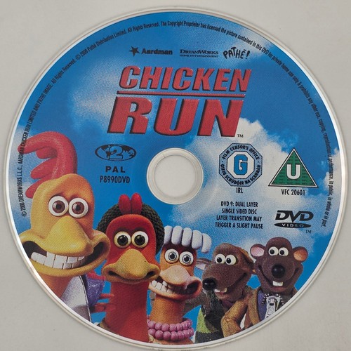 Chicken run dvd pal region - chicken, 2