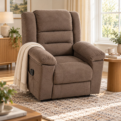 Wide seat riser recliner chair - wide,