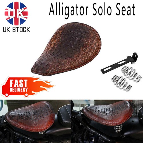 Motorcycle crocodile solo seat - crocodile,