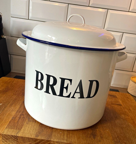 Vintage style white - white, enamel