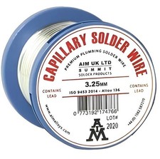 Capillary Lead Solder Wire