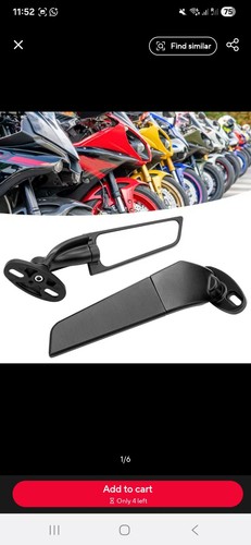 Zx6r slim line mirrors - slim,