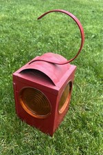 Vintage CHALWYN Industrial Railway Oil Lamp / Paraffin Road lamp From The 1970s