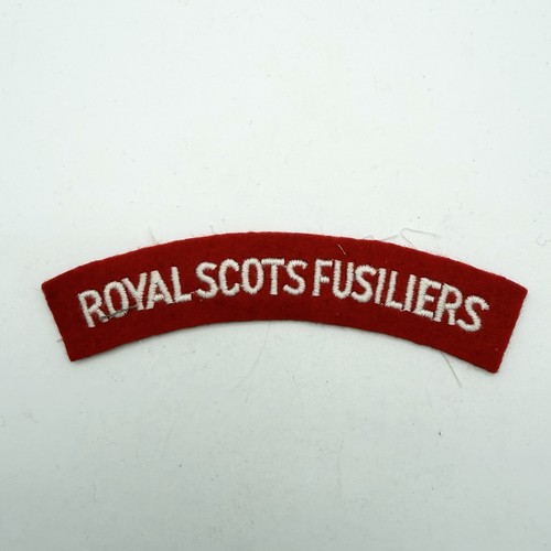 Genuine royal scots fusiliers - genuine,