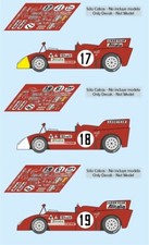 Decals Alfa Romeo T33 TT3 Le