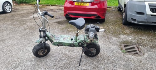 Desert storm foldable scooter - desert,